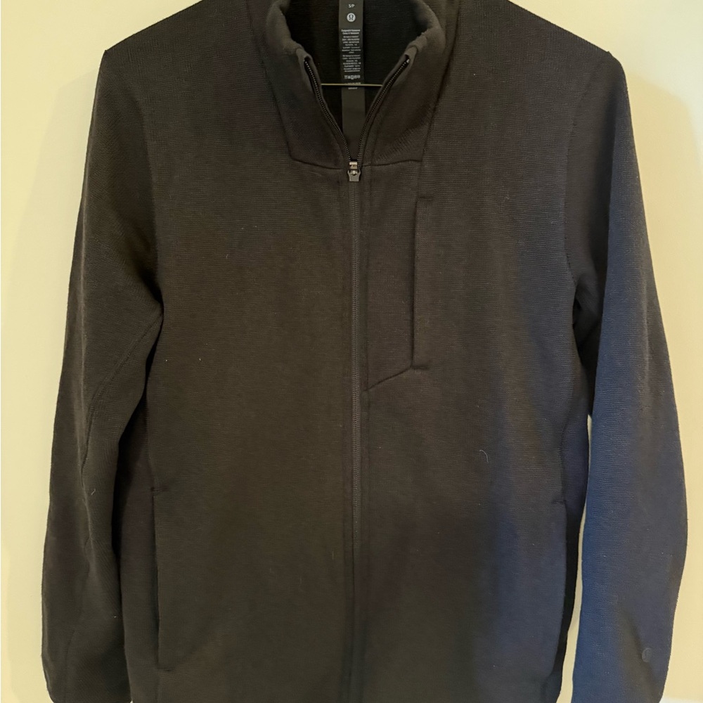 lululemon athletica Men's Charcoal Zip-Up Sweater